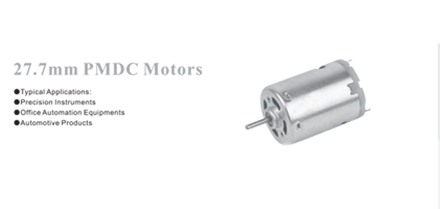 27.7mm PMDC Motors